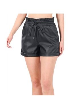 ZENANA OUTFITTERS VEGAN LEATHER SHORTS